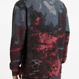 Long Sleeve Sweatshirt with Hazy Pattern