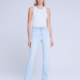 Abiilene High-Rise Baby Boot Slit Jeans