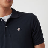 Men's Piqué Polo-Shirt with Ribbed Trims