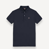Men's Piqué Polo-Shirt with Ribbed Trims