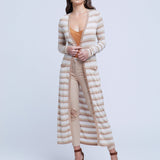 Lulex Stripe Cardigan