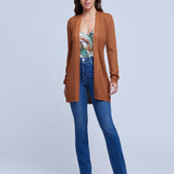 Juni Tassel Belt Cardigan