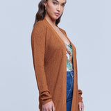 Juni Tassel Belt Cardigan