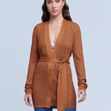 Juni Tassel Belt Cardigan