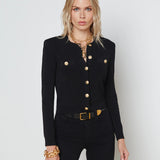 Toulouse Crop Neck Cardigan