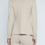 Kenzie Metallic Knit Blazer