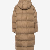France Bonded Puffer Zero Down Long Coat