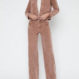 Janelle Slim Raw Jacket