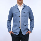 Textured Shirt Jacket