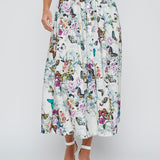 Seina Frnt Plkt Midi Skirt