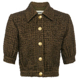 Cove Cropped Shirt Sleeve Jacket