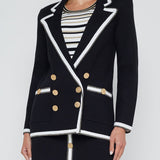 Kenji Boyfriend Knit Blazer