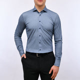 Dark Blue Modern 4Flex Stretch Knit Shirt