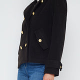 Franco Short Military Coat