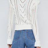 Mio Cable Crop Pullover