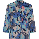 (45-8618) Viscose Print Shirt