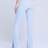 Abiilene High-Rise Baby Boot Slit Jeans