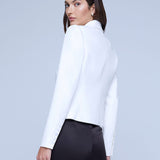 Scarlet Crop Blazer