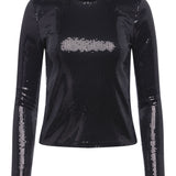 Noor Sequin Top