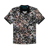 Botanical Bloom Printed Polo Shirt