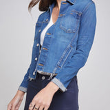 JANELLE SLIM RAW JACKET