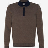 (25-3098) Steffen J Two Tone Sweater