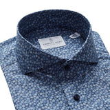 Printed Stretch Poplin S/S Sport Casual Shirt