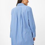 (45-5938) Viki Cotton Stripe Blouse