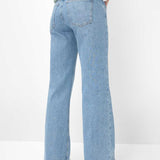 (76-6408) Maine Wide Leg Denim Pants