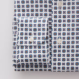 Stretch Poplin Pattern Shirt