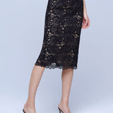 Royal Pencil Skirt