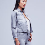 Janelle Slim Raw Jacket