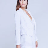 Wayne Crop Double Breasted Jacket