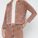 Janelle Slim Raw Jacket