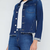 Janelle Slim Raw Jacket