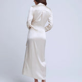 Kadi Long Wrap Dress