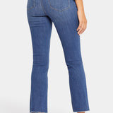 High-Rise Slim Bootcut Ankle with Fray