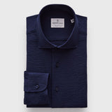 Textured Crinkle Casual Sartorial Shirt