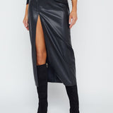 Lilou Twist Front Skirt