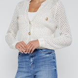 Blanca Sequin Crop Cardi