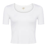 Dana Short Sleeves Crop Tee