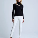 Everlee Cutout Turtleneck Sweater