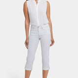 Marilyn Striped Crop Cuff Pants