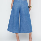 Elowyn High Rise Cropped Palazzo Pant
