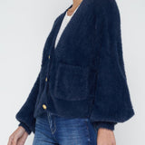 Harriet Blouson Sleeve Cardigan