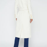 Olina Long Coat With Belt
