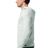 Long Sleeve Hoodie In Slub Cotton