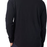 Long Sleeve Henley Soft Slub Jersey