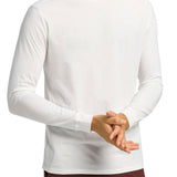 Long Sleeve Crewneck Tee In Premium Cotton Jersey