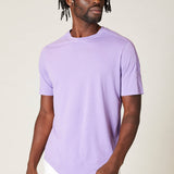 Short Sleeve Crewneck Tee In Cotton Jersey